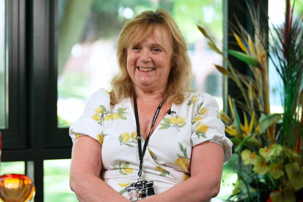 Image of the Vice Principal of Birmingham Metropolitan College smiling.
