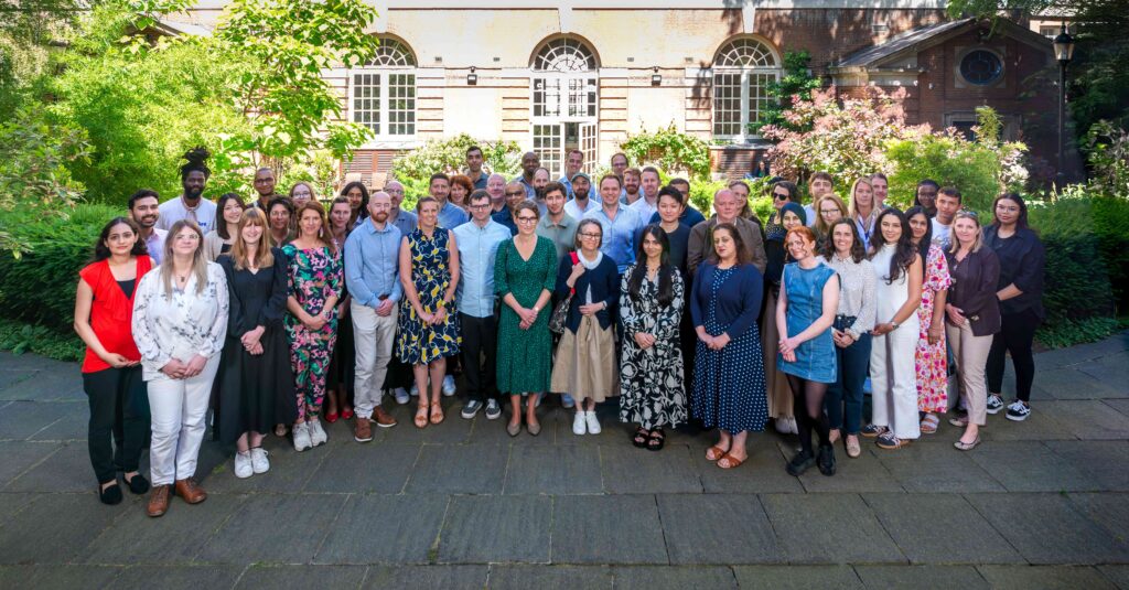 Group photo of everyone who works at Mindful Education.