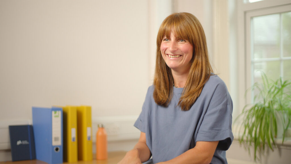 An image of a member of staff at Greater Manchester Mental Health Foundation Trust.